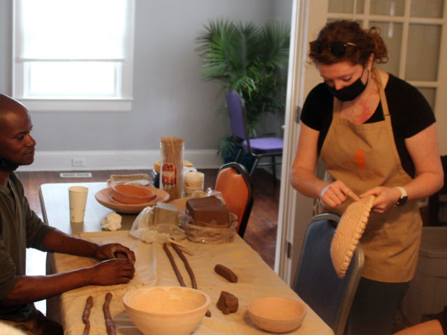Clayworks experience at Promise Resource Network supported by an ASC Cultural Vision Grant.