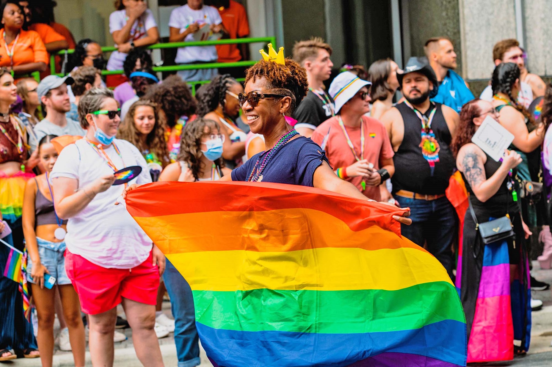 Charlotte Pride Festival. Photo by Intrepid Media, courtesy of Charlotte Pride.