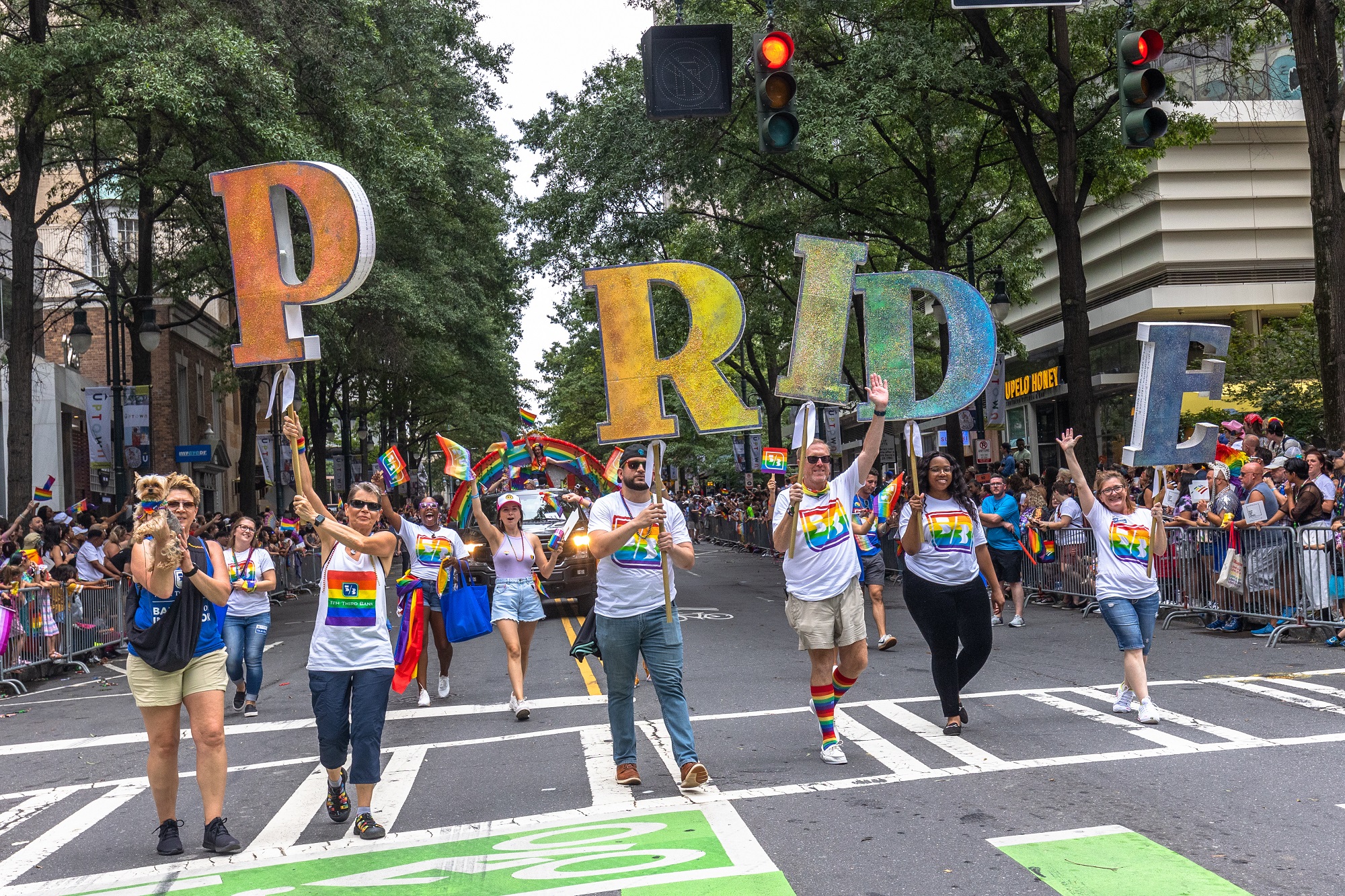 Charlotte Pride Festival And Parade, Uptown Charlotte NC. Sunday, August 21, 2022. Grant Baldwin photo.